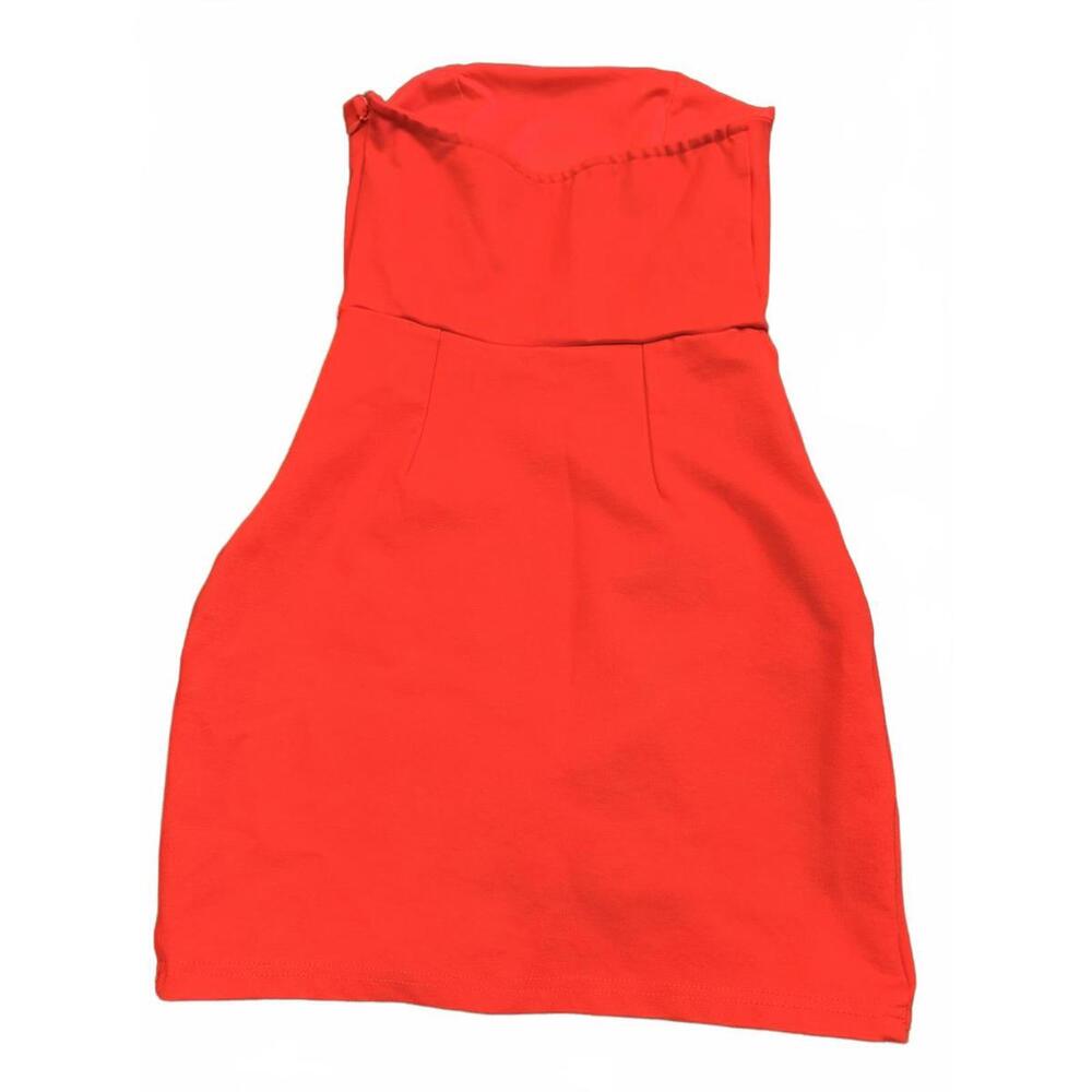 Superdown Nylah Front Zip Strapless Mini Dress In… - image 5